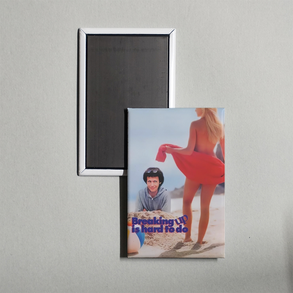 Breaking Up Is Hard to Do Mini Movie Fridge Magnet