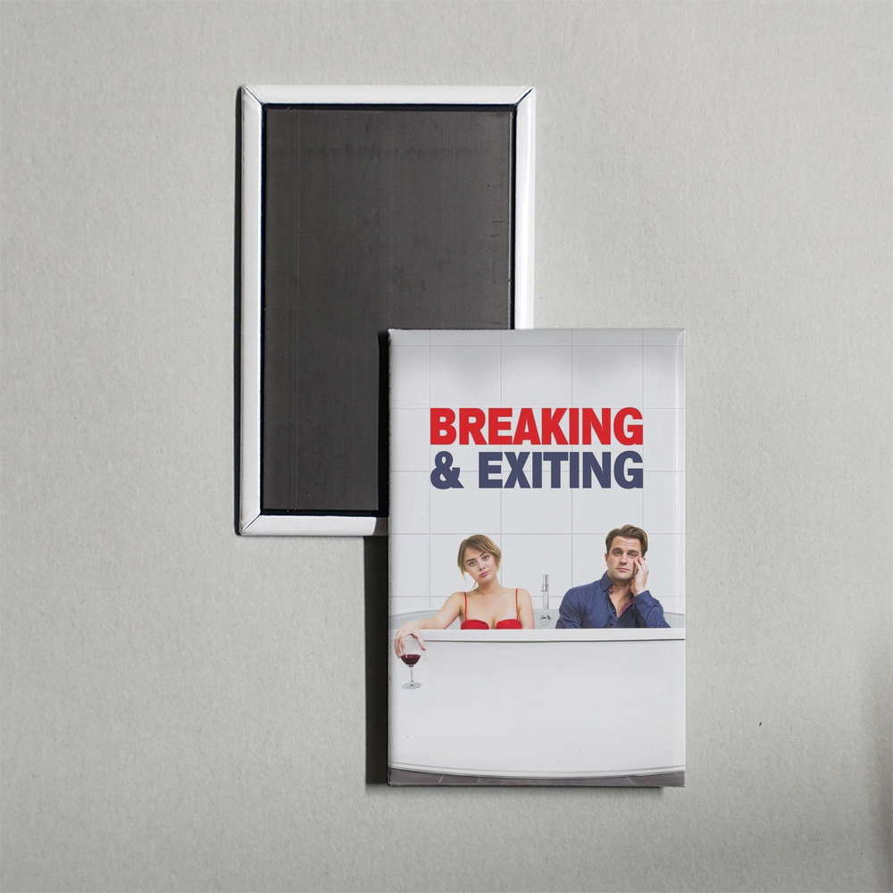 Breaking & Exiting Mini Movie Fridge Magnet