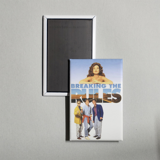 Breaking the Rules Mini Movie Fridge Magnet
