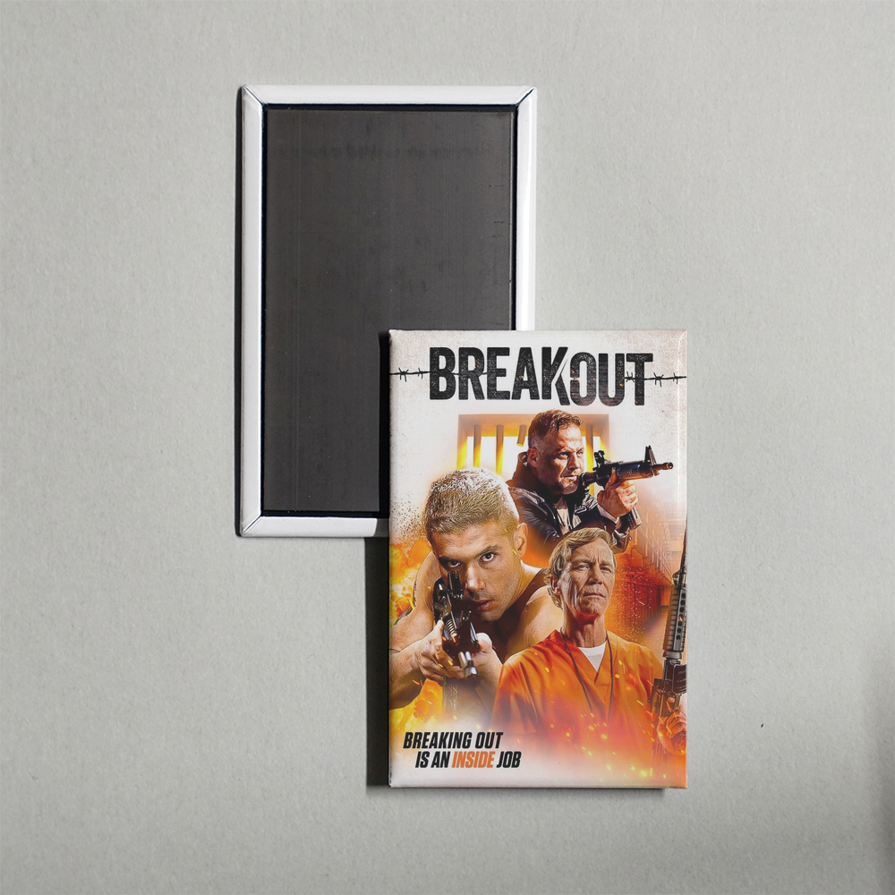 Breakout Mini Movie Fridge Magnet