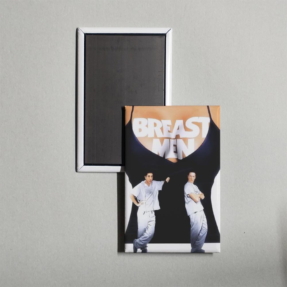 Breast Men Mini Movie Fridge Magnet