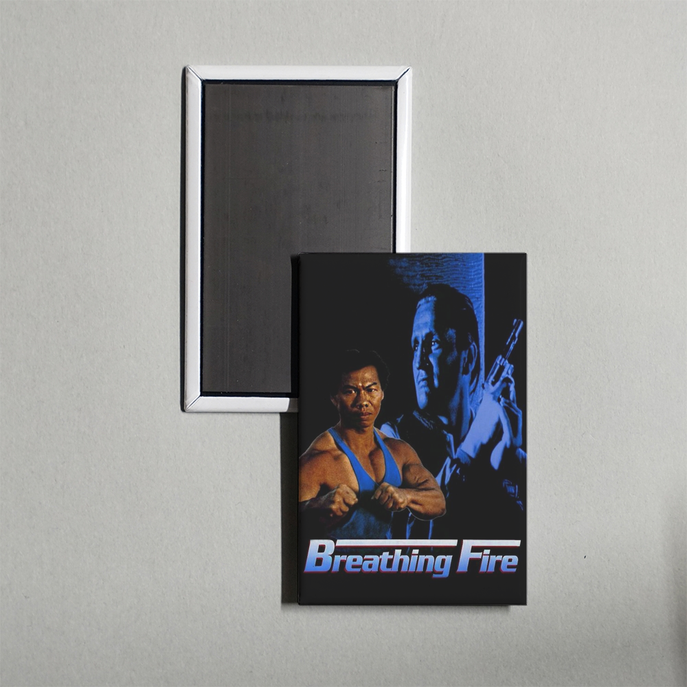 Breathing Fire Mini Movie Fridge Magnet