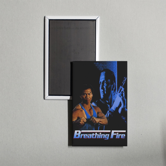 Breathing Fire Mini Movie Fridge Magnet