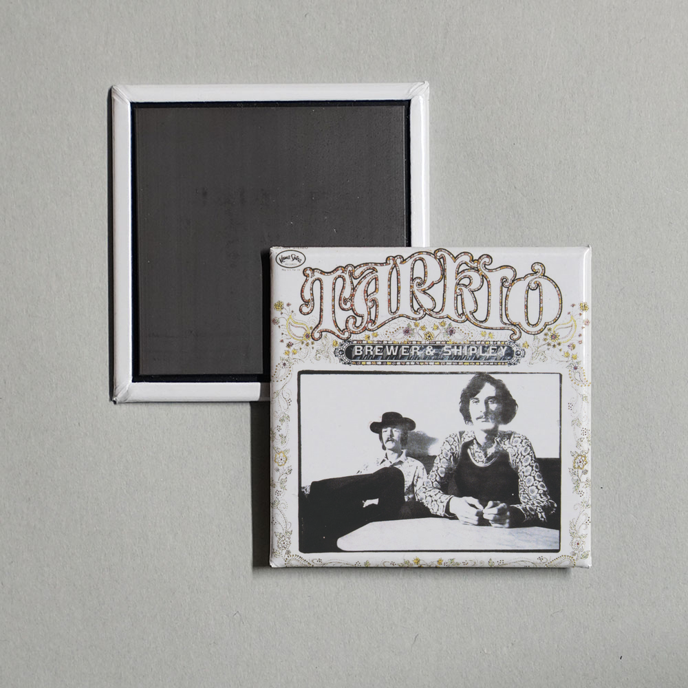 Brewer & Shipley - Tarkio Road Album Cover Fridge Magnet