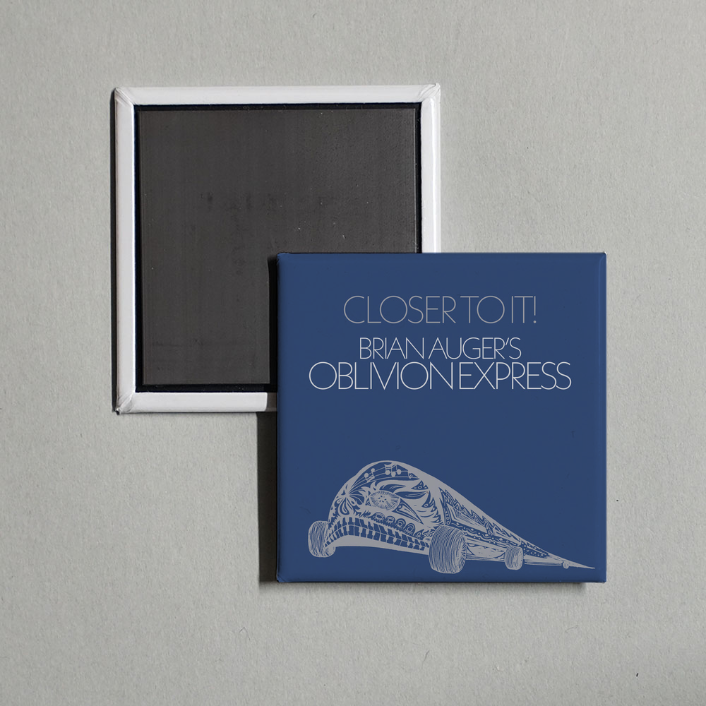Brian Auger's Oblivion Express - Closer To It Album Cover Fridge Magnet