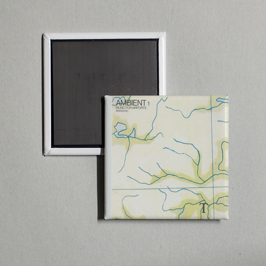 Brian Eno - Ambient 1 Music For Airports (Remastered 2004) Album Cover Fridge Magnet