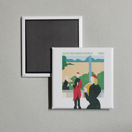 Brian Eno - Another Green World (2004 Remaster) Album Cover Fridge Magnet
