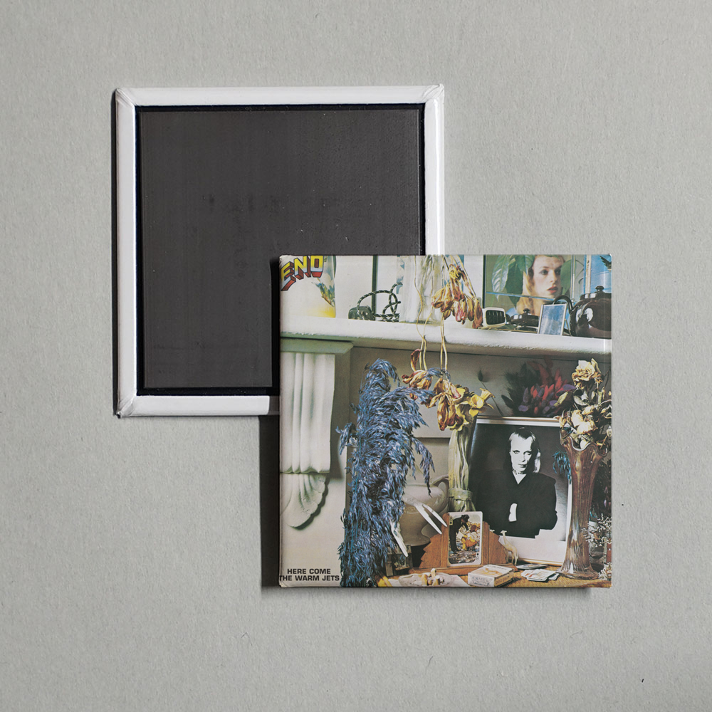 Brian Eno - Here Come The Warm Jets Album Cover Fridge Magnet