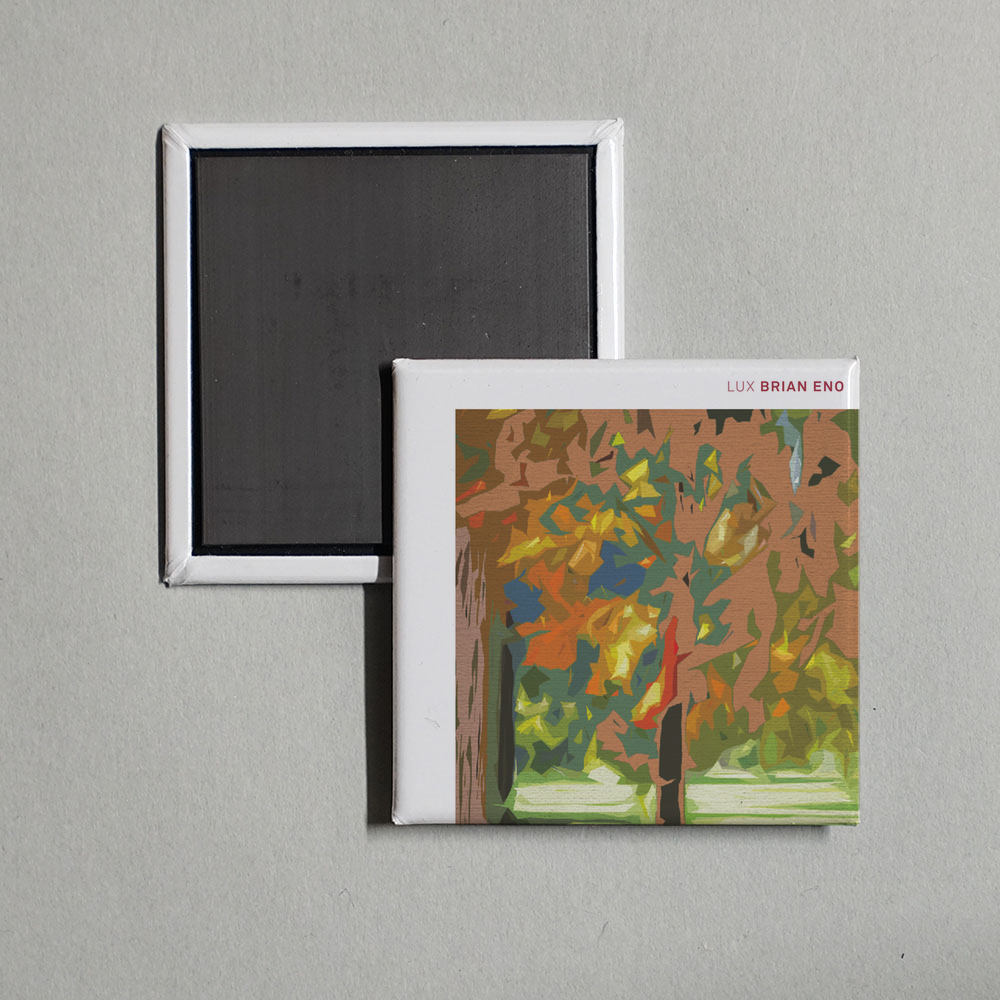 Brian Eno - LUX Album Cover Fridge Magnet