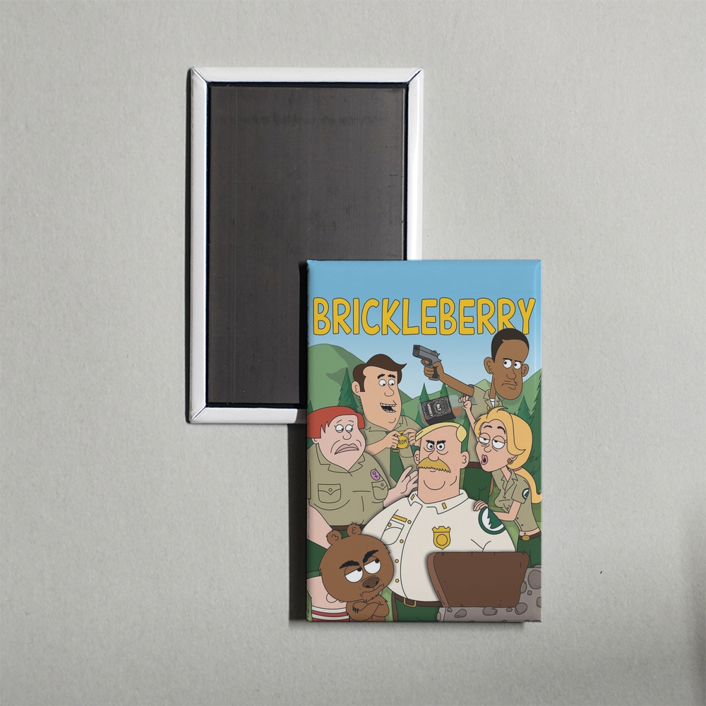 Brickleberry TV Show Fridge Magnet
