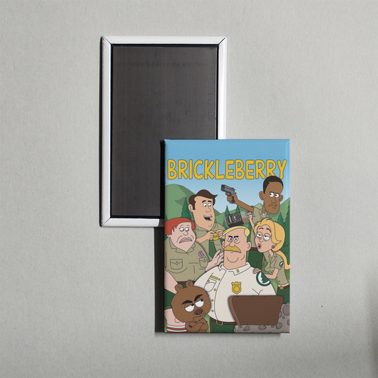 Brickleberry TV Show Fridge Magnet