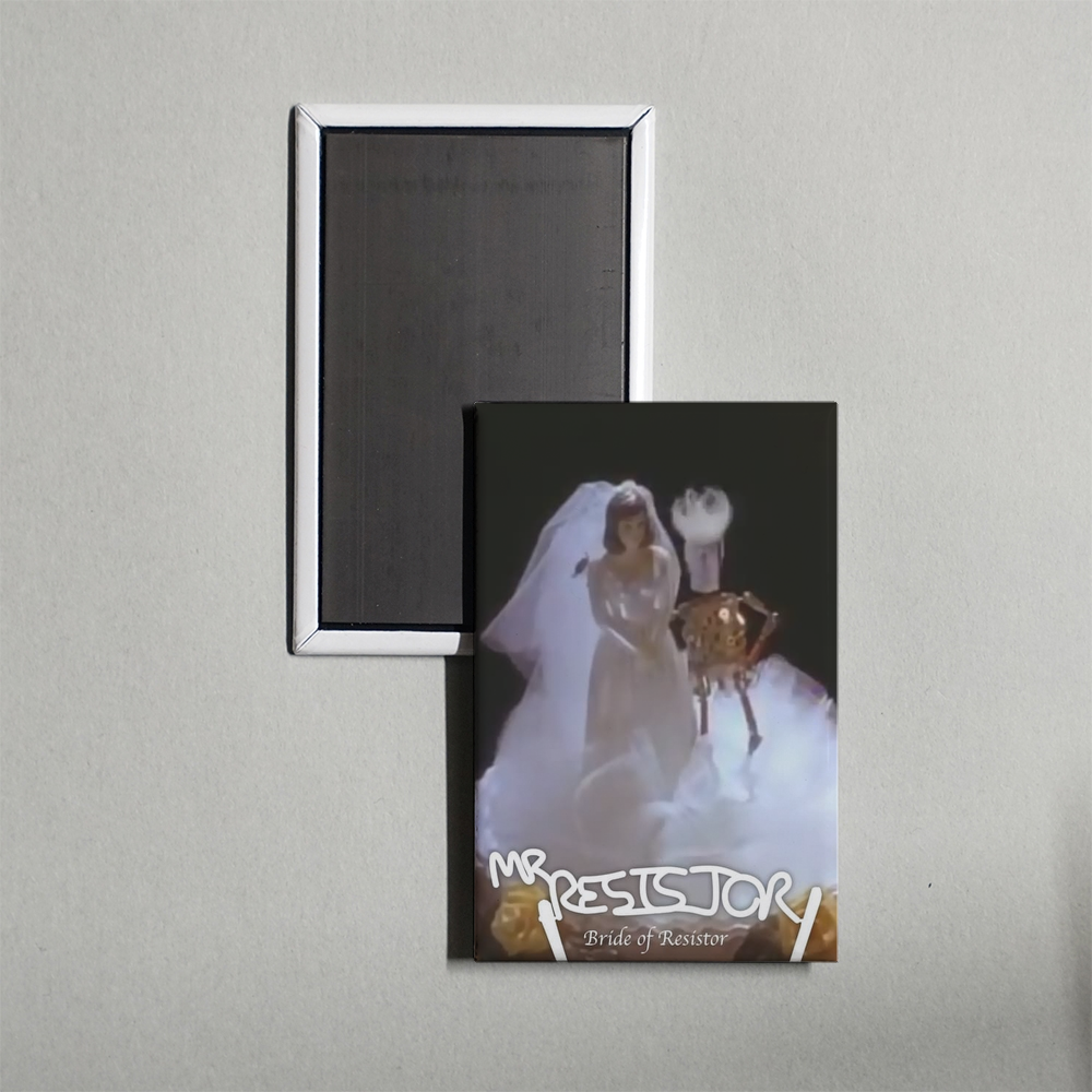 Bride of Resistor Mini Movie Fridge Magnet
