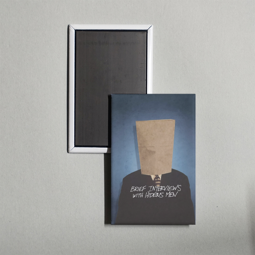 Brief Interviews with Hideous Men Mini Movie Fridge Magnet