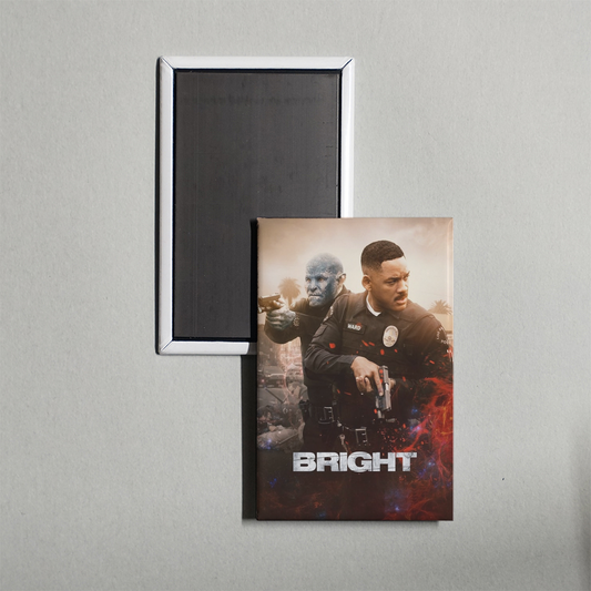 Bright Mini Movie Fridge Magnet
