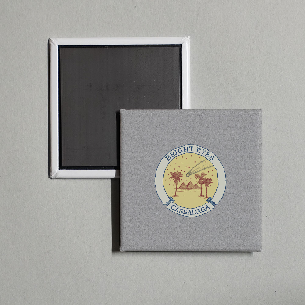 Bright Eyes - Cassadaga Album Cover Fridge Magnet