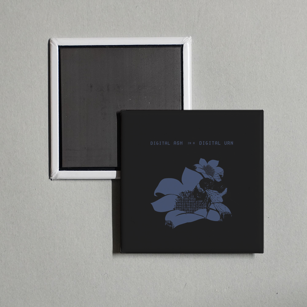 Bright Eyes - Digital Ash in a Digital Urn Album Cover Fridge Magnet