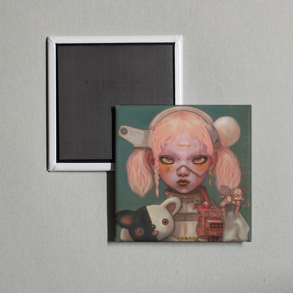 Bring Me The Horizon - POST HUMAN NeX GEn Album Cover Fridge Magnet
