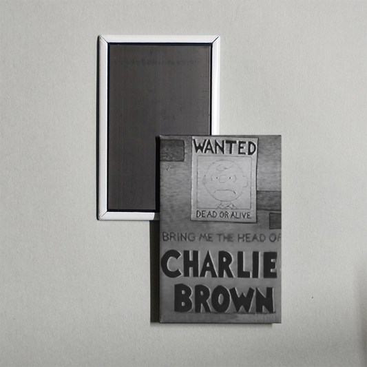 Bring Me the Head of Charlie Brown Mini Movie Fridge Magnet