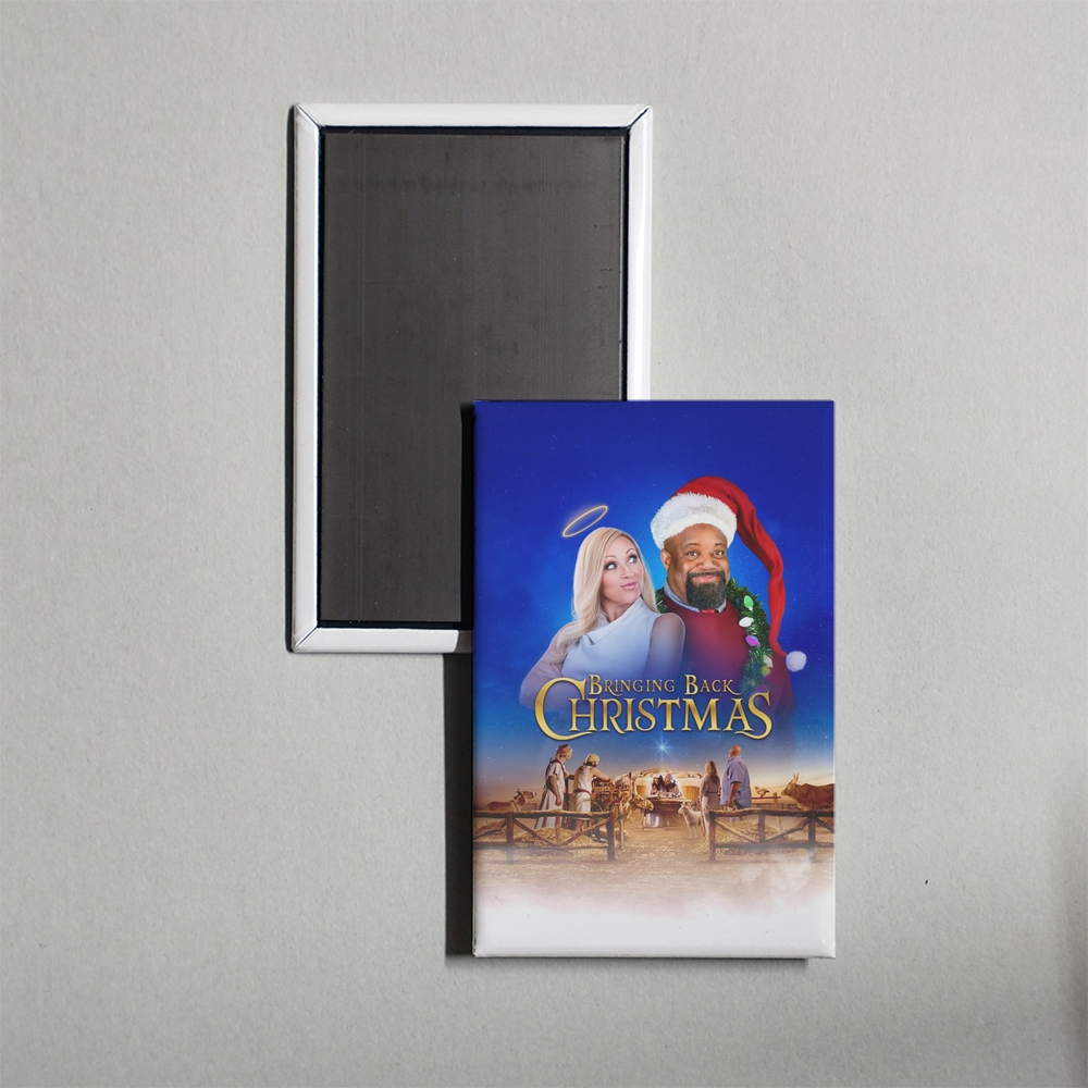 Bringing Back Christmas Mini Movie Fridge Magnet