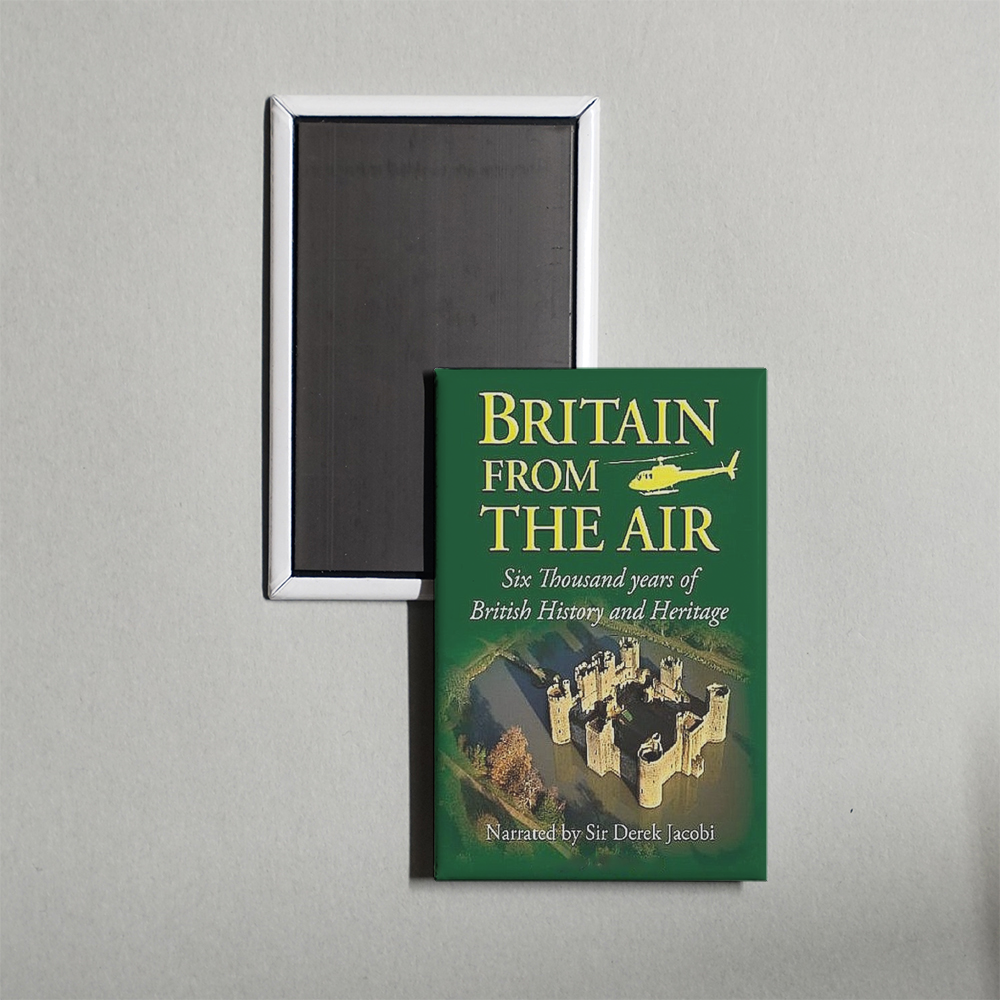 Britain from the Air Flying Through History TV Show Fridge Magnet