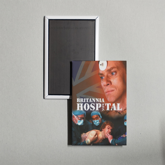 Britannia Hospital Mini Movie Fridge Magnet