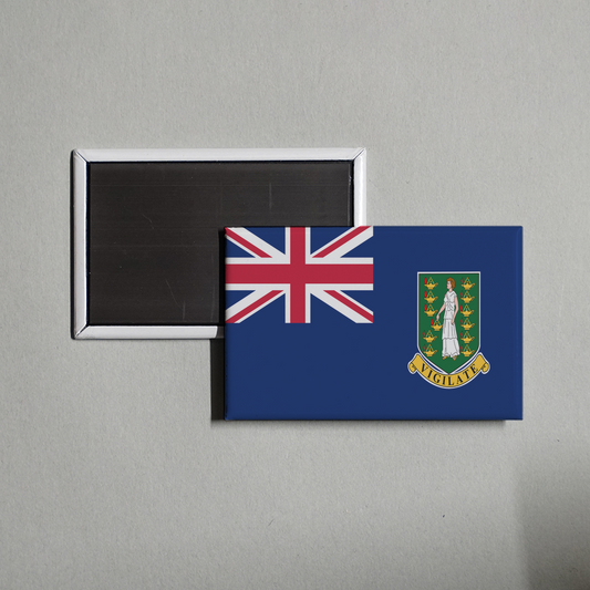 British Virgin Islands Flag Fridge Magnet