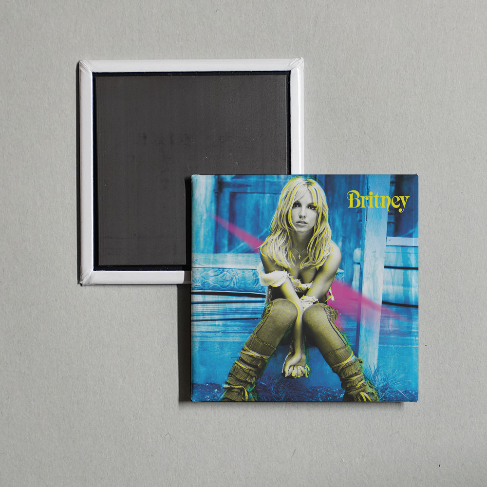 Britney Spears - Britney (Digital Deluxe Version) Album Cover Fridge Magnet