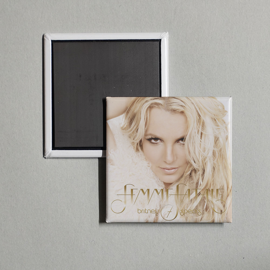 Britney Spears - Femme Fatale (Deluxe Version) Album Cover Fridge Magnet