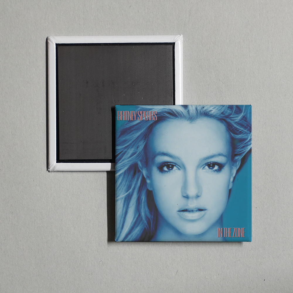 Britney Spears - In The Zone Album Cover Fridge Magnet