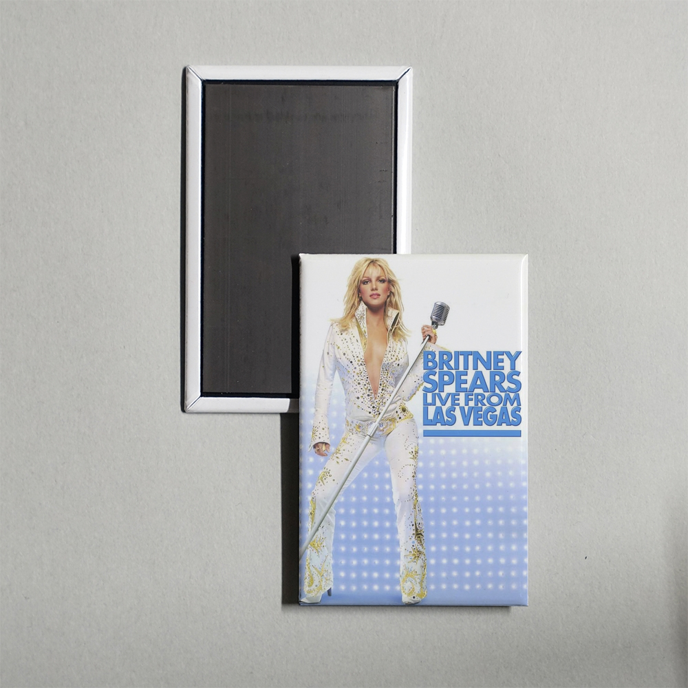 Britney Spears Live from Las Vegas Mini Movie Fridge Magnet