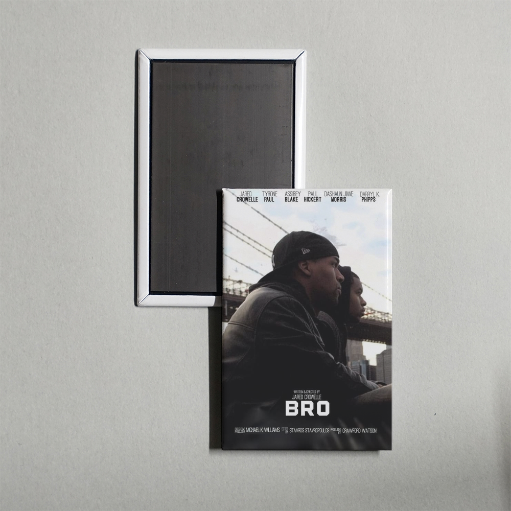 Bro Mini Movie Fridge Magnet