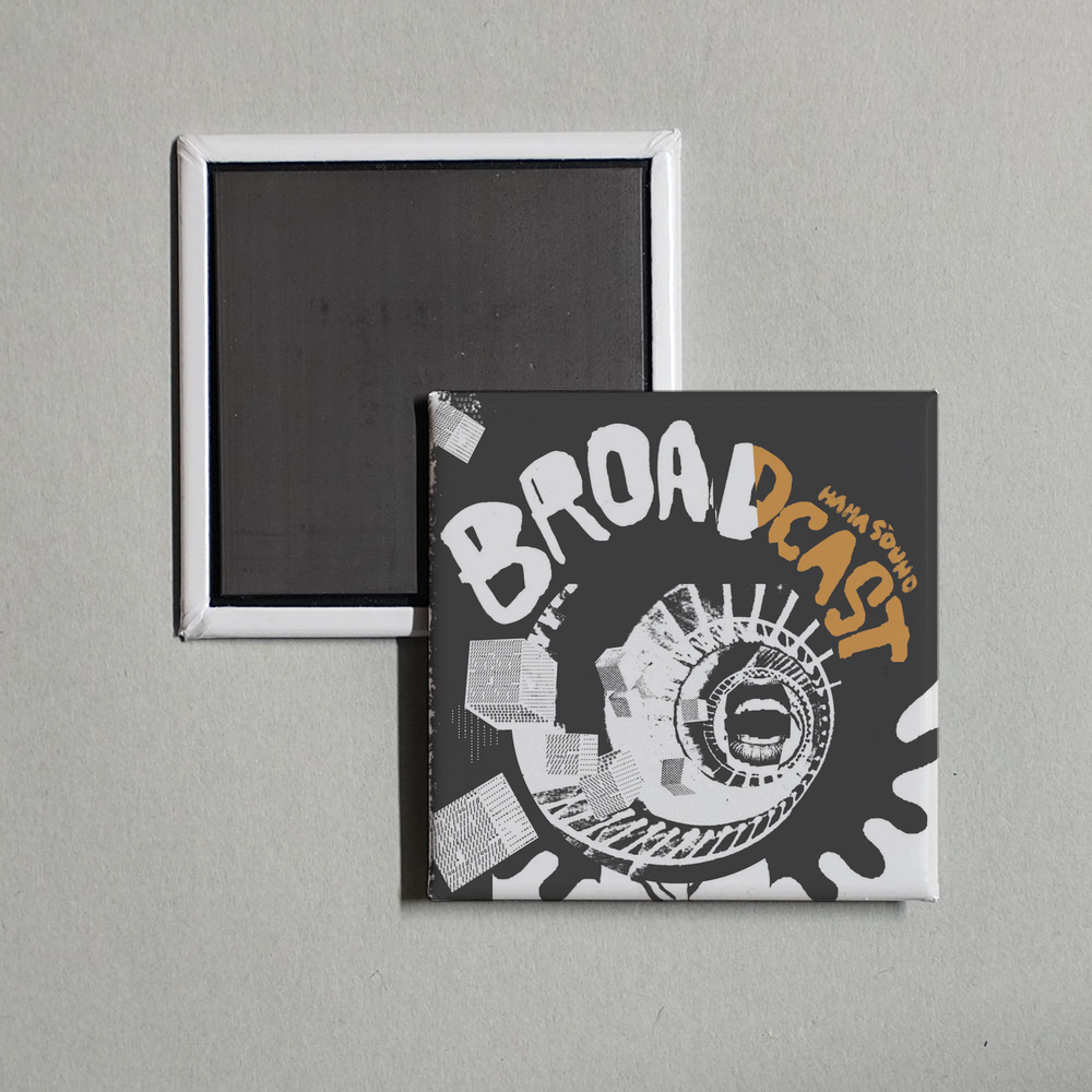 Broadcast - Haha Sound Album Cover Fridge Magnet