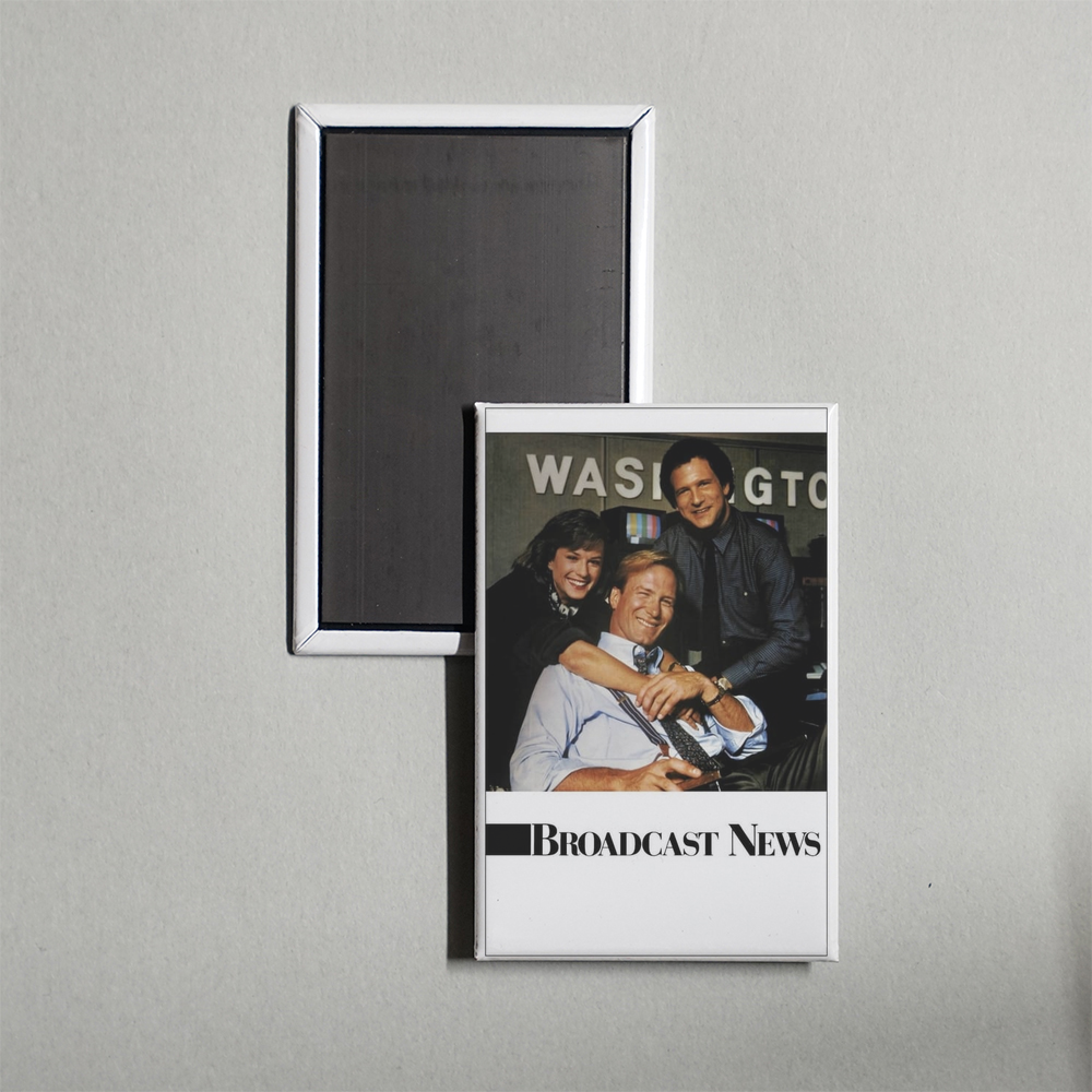 Broadcast News Mini Movie Fridge Magnet