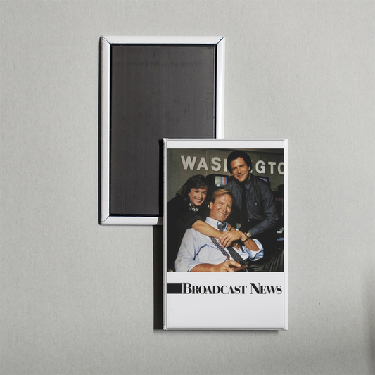 Broadcast News Mini Movie Fridge Magnet