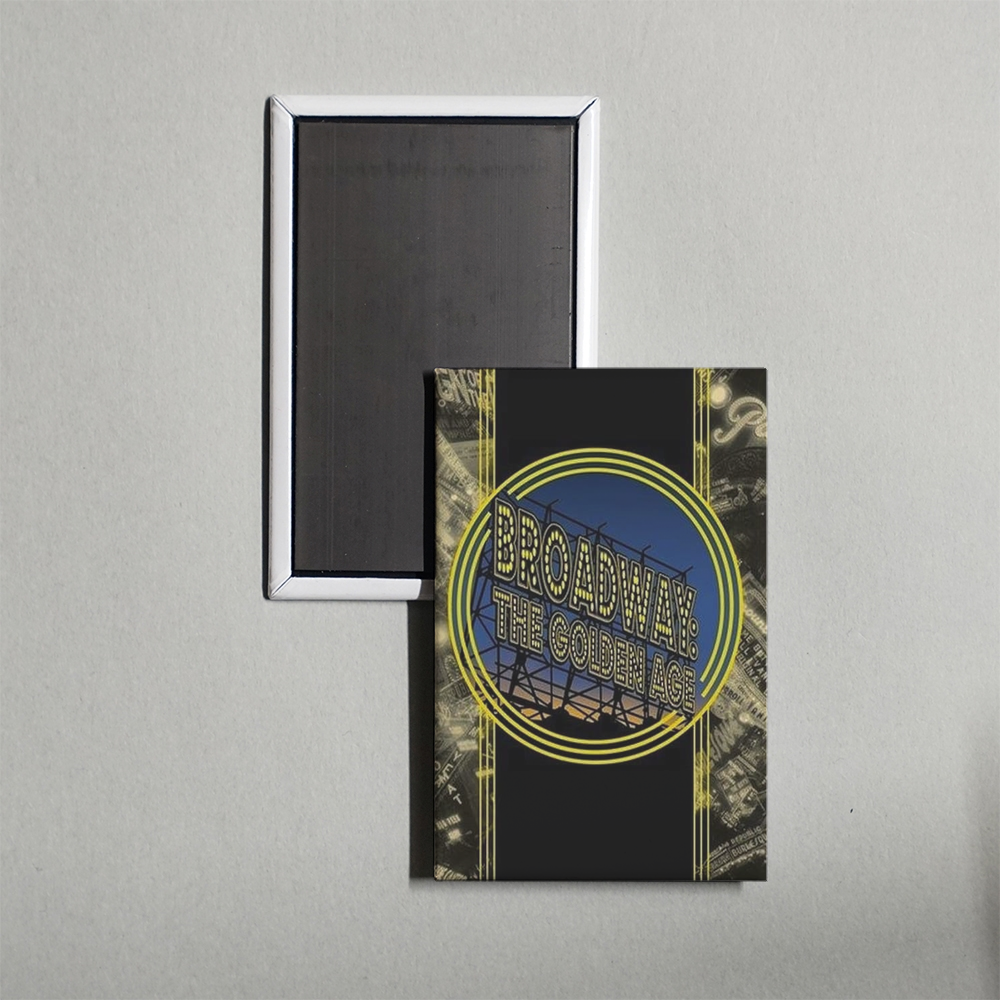 Broadway The Golden Age, by the Legends Who Were There Mini Movie Fridge Magnet