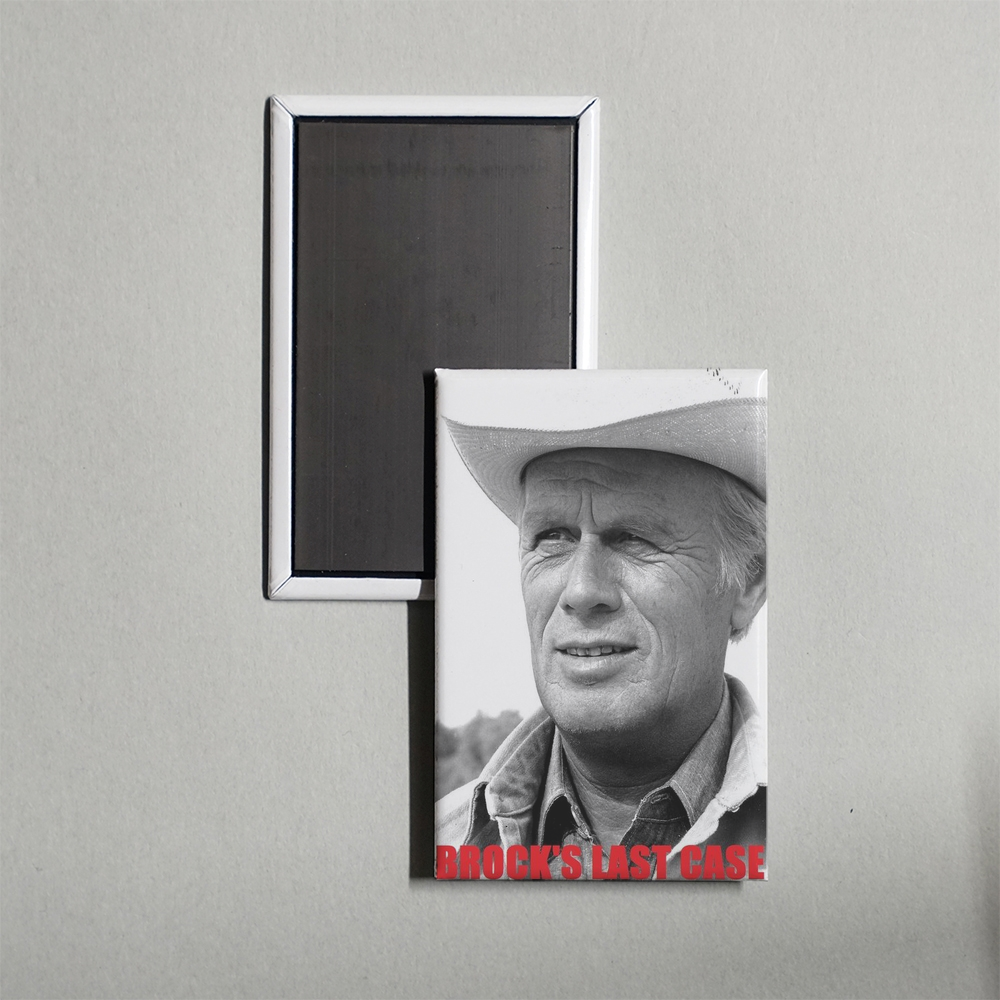 Brock's Last Case Mini Movie Fridge Magnet