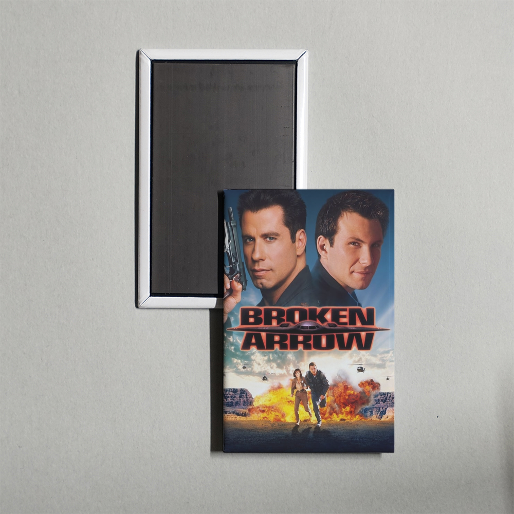 Broken Arrow Mini Movie Fridge Magnet