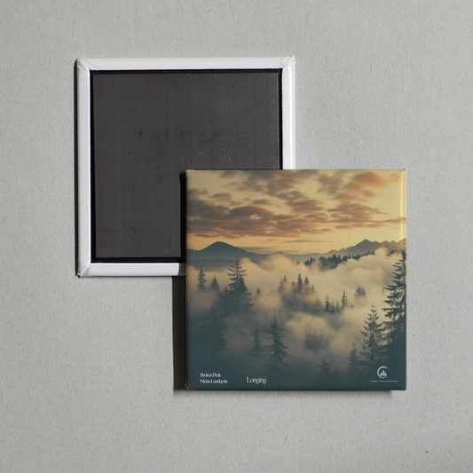 Broken Peak - Longing Album Cover Fridge Magnet
