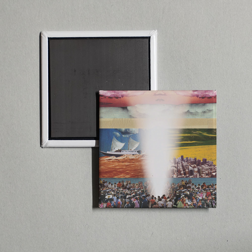 Broken Social Scene - Forgiveness Rock Record Album Cover Fridge Magnet