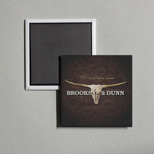 Brooks & Dunn - #1s ... and then some Album Cover Fridge Magnet