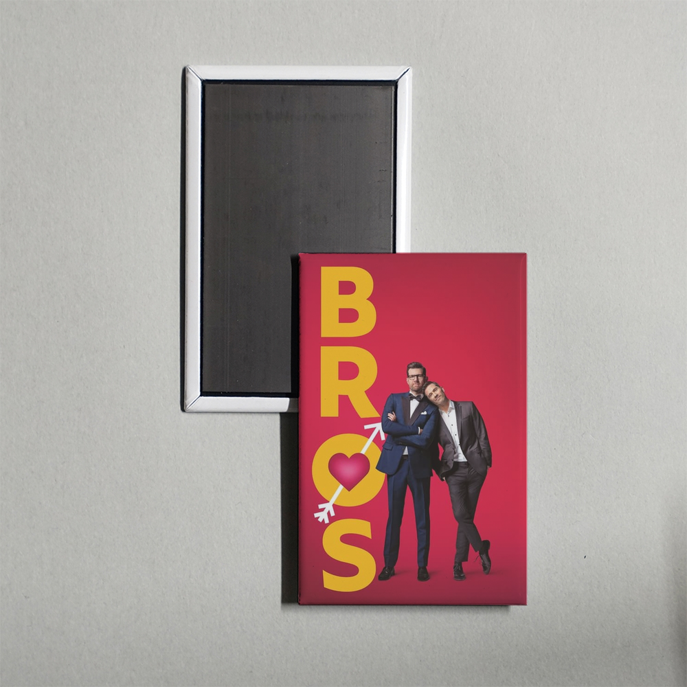 Bros Mini Movie Fridge Magnet