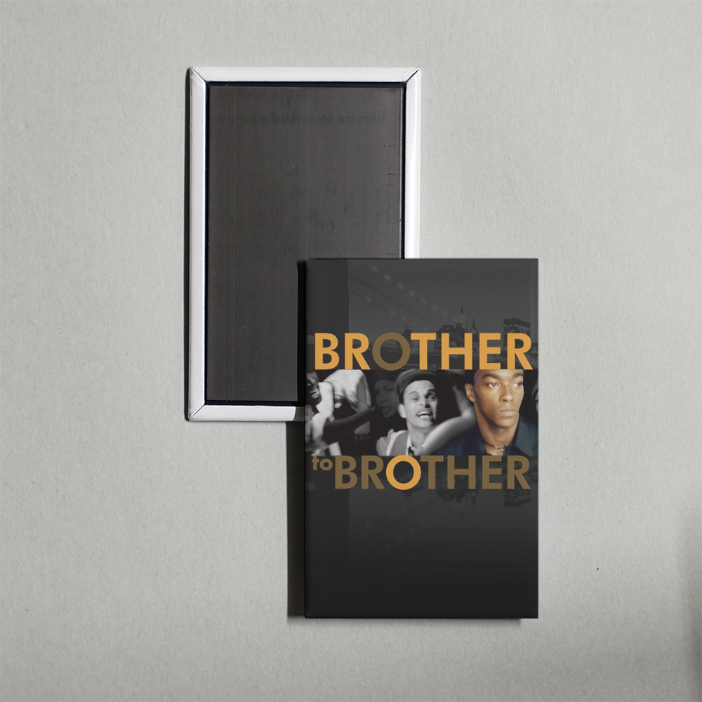 Brother to Brother Mini Movie Fridge Magnet