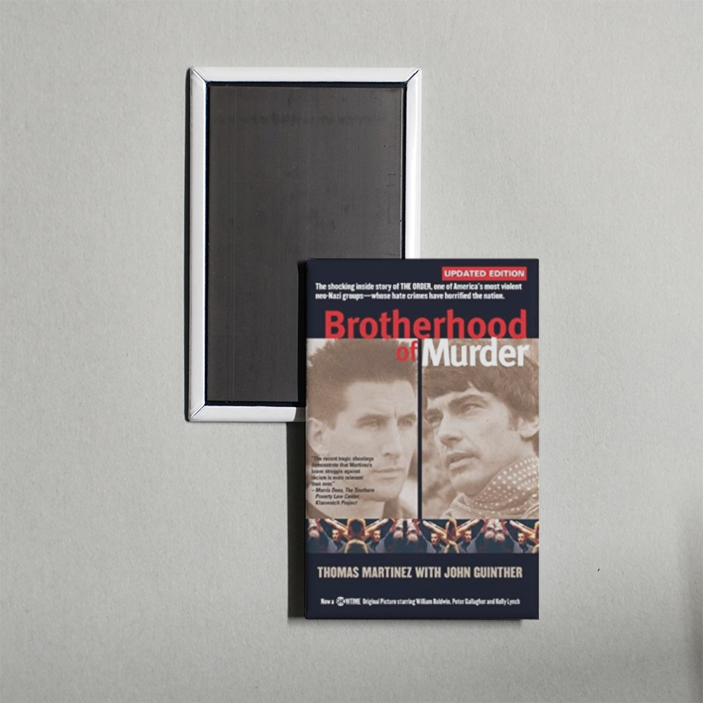 Brotherhood of Murder Mini Movie Fridge Magnet