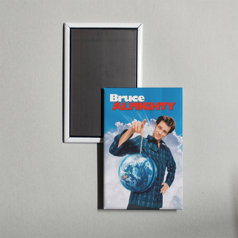 Bruce Almighty Mini Movie Fridge Magnet
