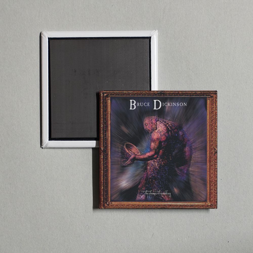 Bruce Dickinson - The Chemical Wedding Album Cover Fridge Magnet