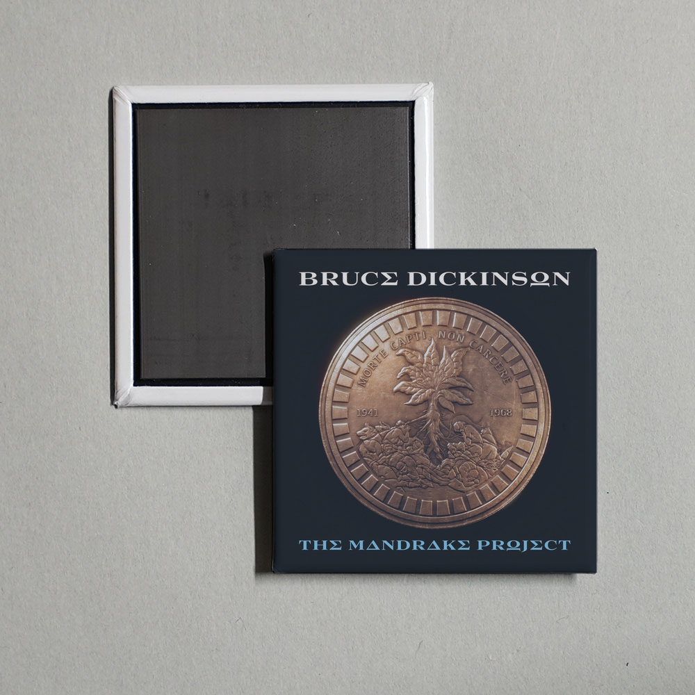 Bruce Dickinson - The Mandrake Project Album Cover Fridge Magnet