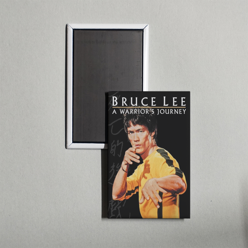 Bruce Lee A Warrior's Journey Mini Movie Fridge Magnet