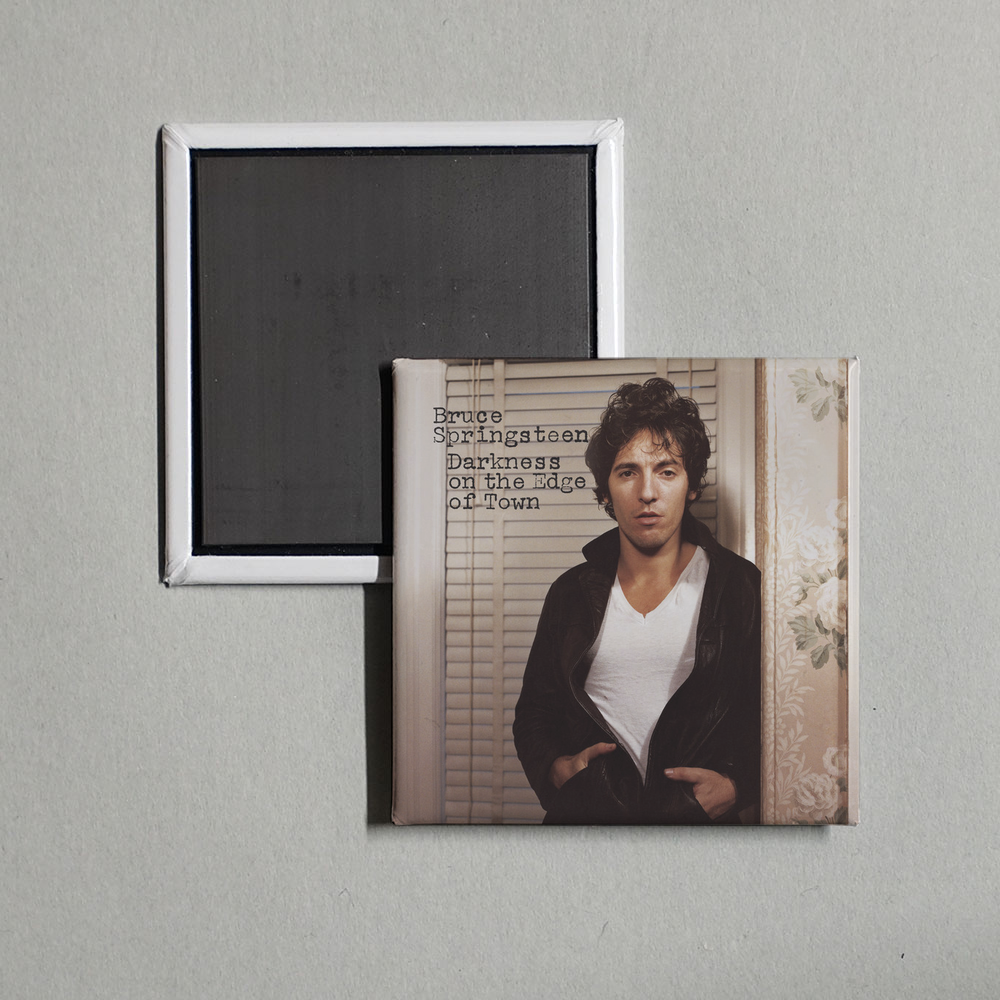 Bruce Springsteen - Darkness On the Edge of Town Album Cover Fridge Magnet