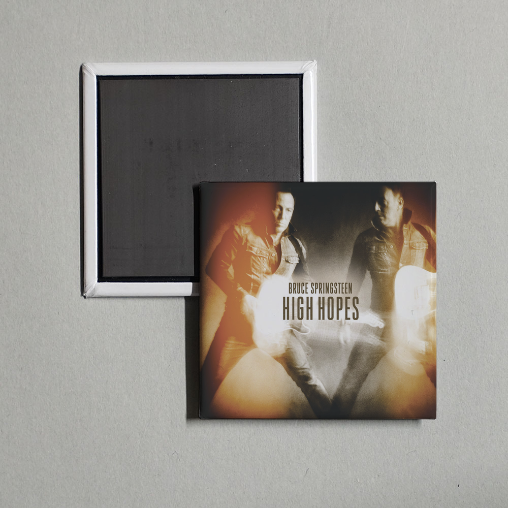 Bruce Springsteen - High Hopes Album Cover Fridge Magnet
