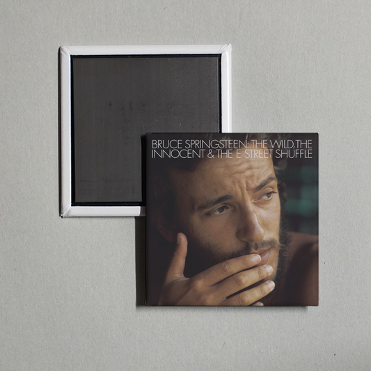Bruce Springsteen - The Wild, the Innocent & The E Street Shuffle Album Cover Fridge Magnet